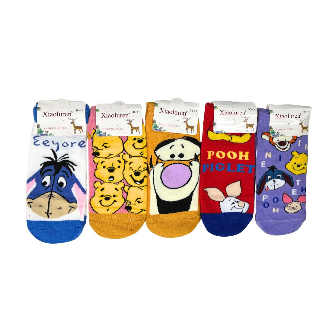 Soquetes Animados Winnie Pooh