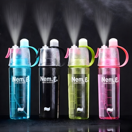 Botella Doble Pico Dosificador Spray Plástico 600 ml MM-9049