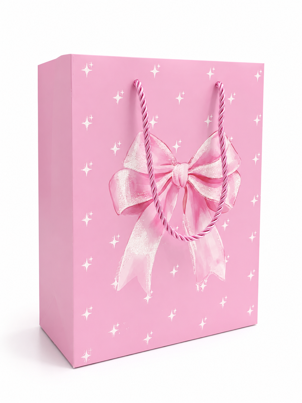 Pack 12 Bolsas Grandes de Regalo-Lazo Pink
