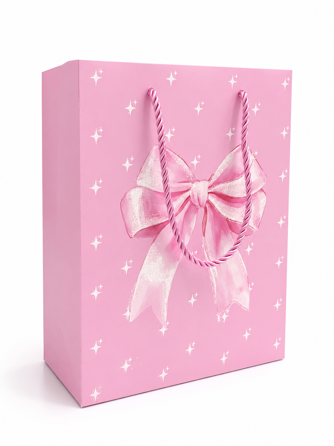 Pack 12 Bolsas Grandes de Regalo-Lazo Pink