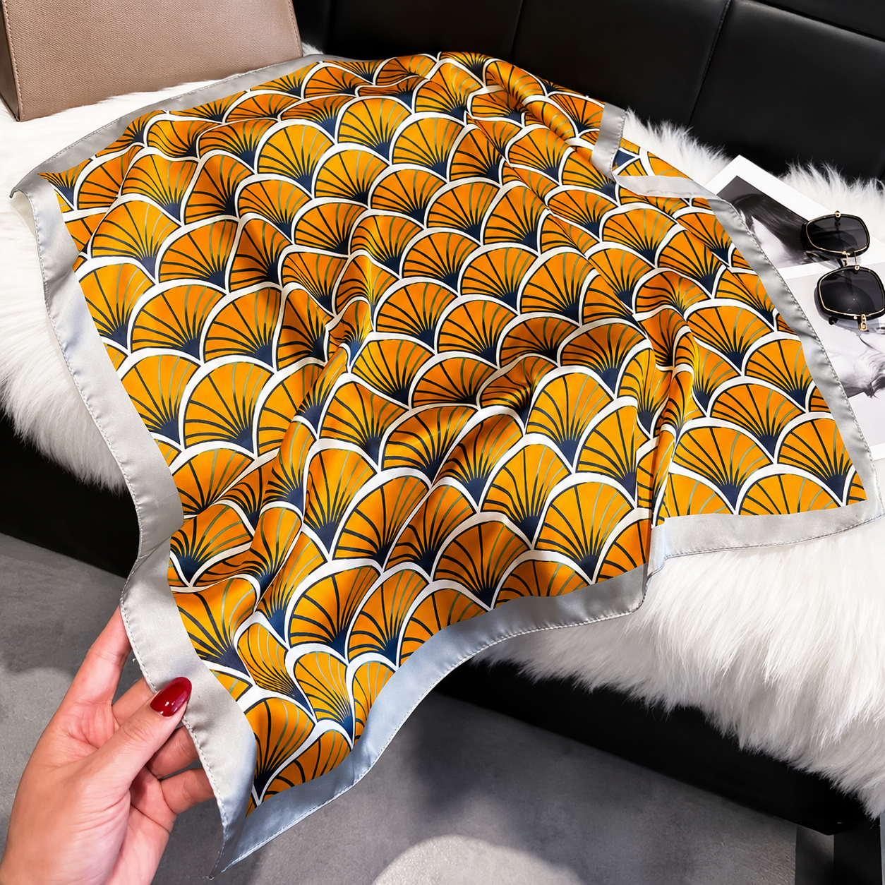 Pañuelos Mujer Seda Estampados