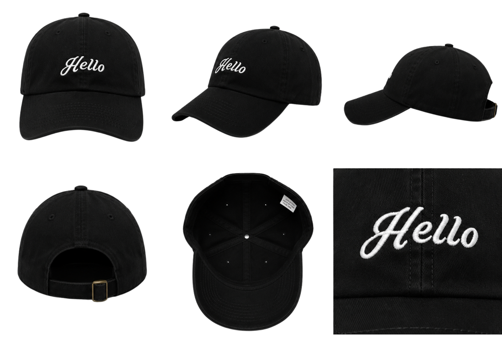 Visera Curva Hello