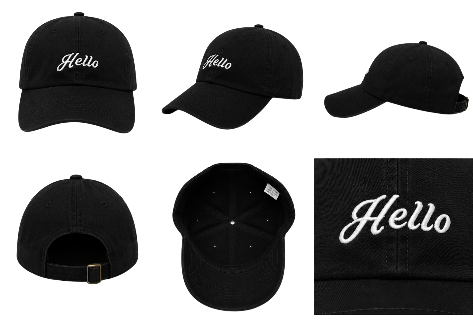 Visera Curva Hello