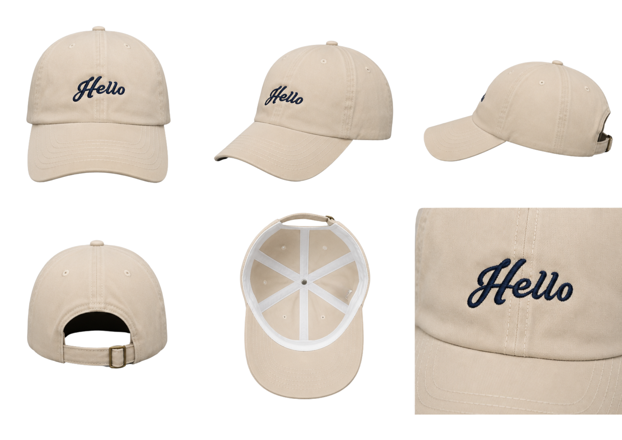 Visera Curva Hello
