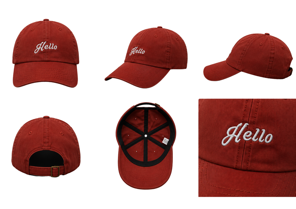Visera Curva Hello