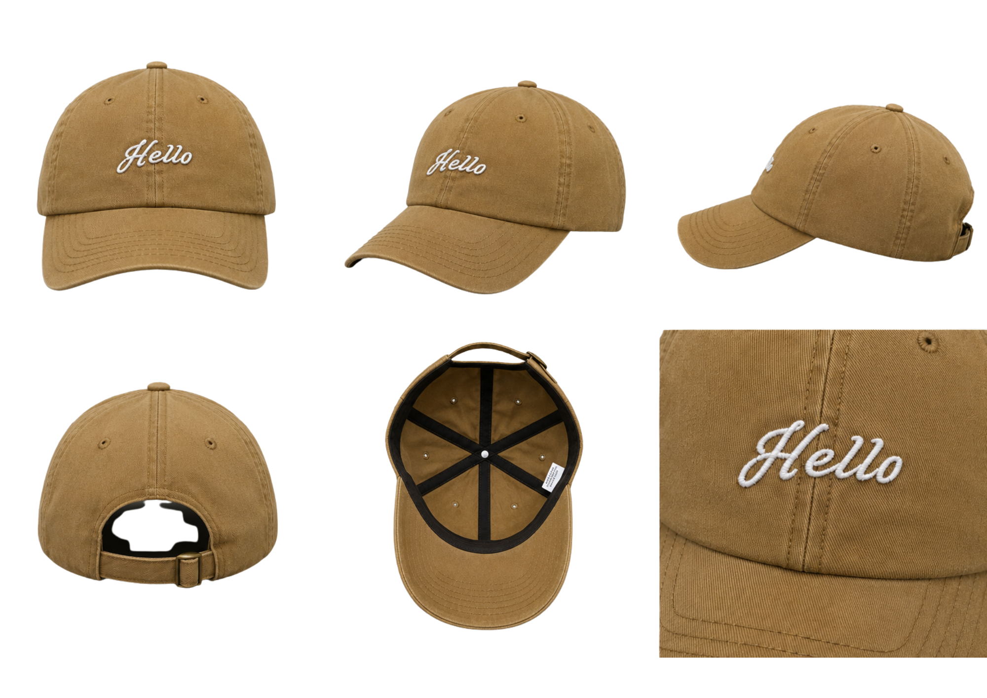 Visera Curva Hello