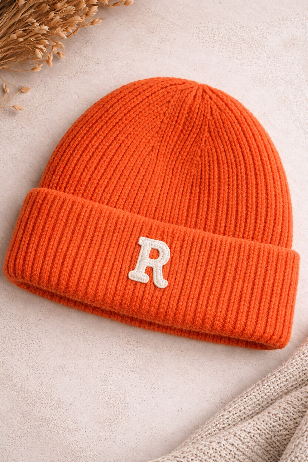 Gorro Beanie Canalé "R"