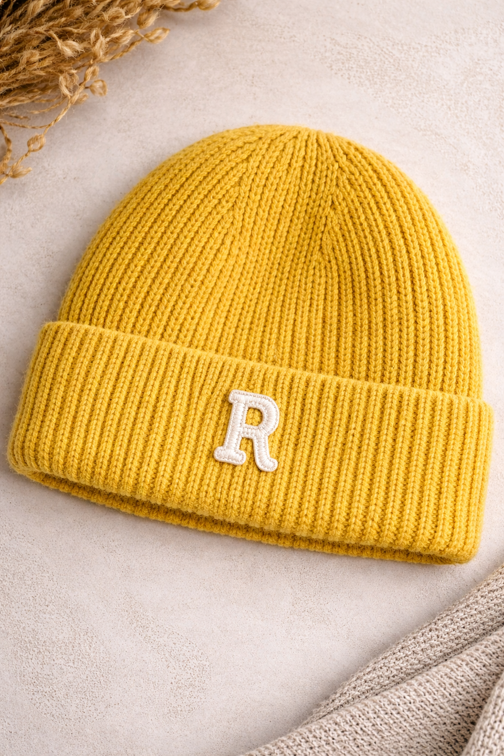 Gorro Beanie Canalé "R"