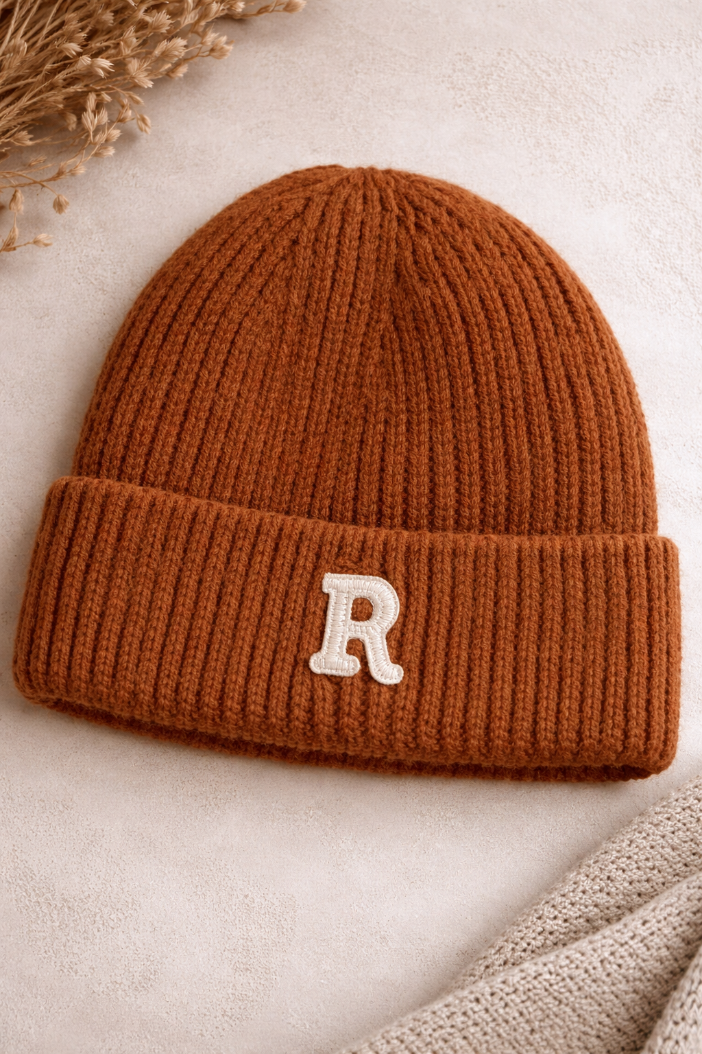 Gorro Beanie Canalé "R"