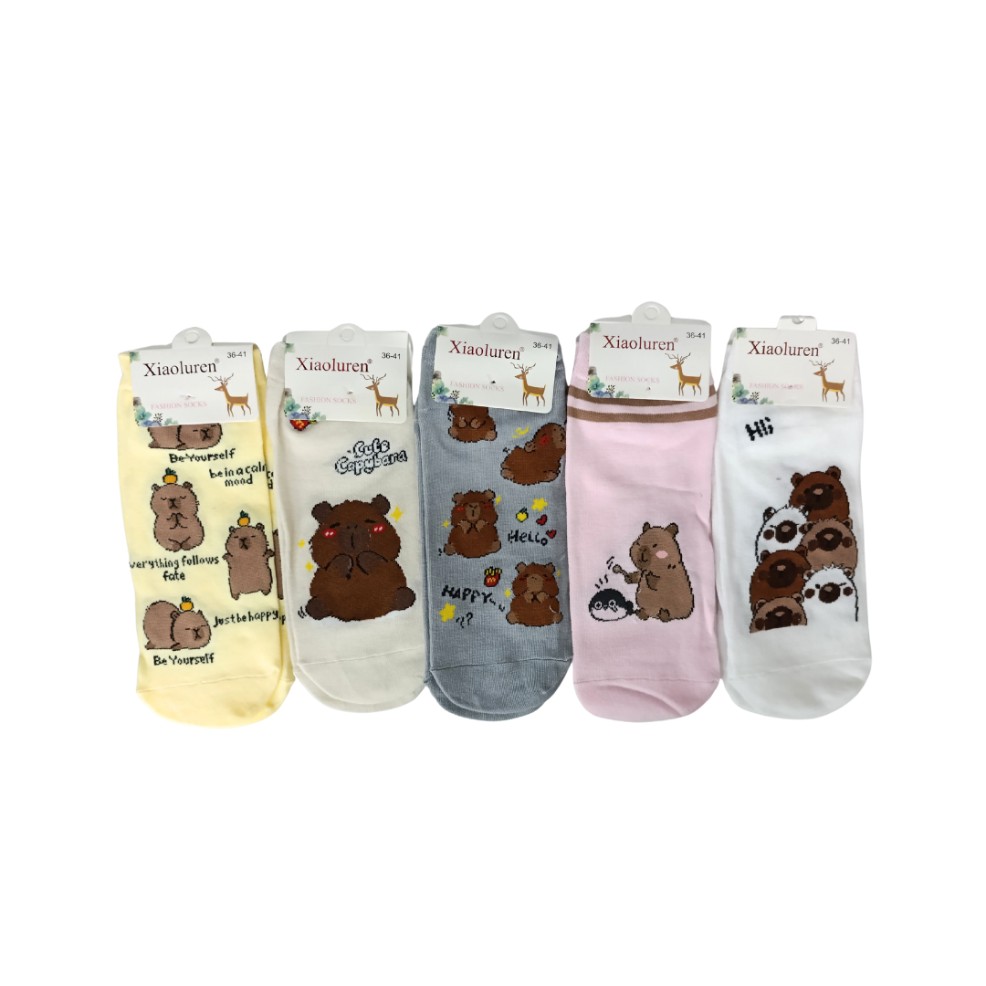 Soquetes animalitos Gatos con Orejitas