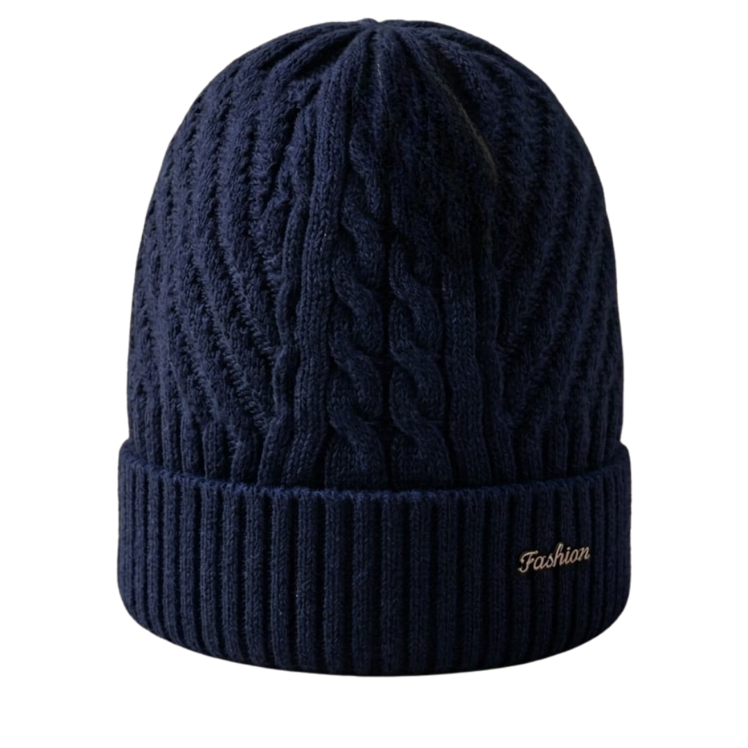 Gorro de Lana Trenzado "Fashion"