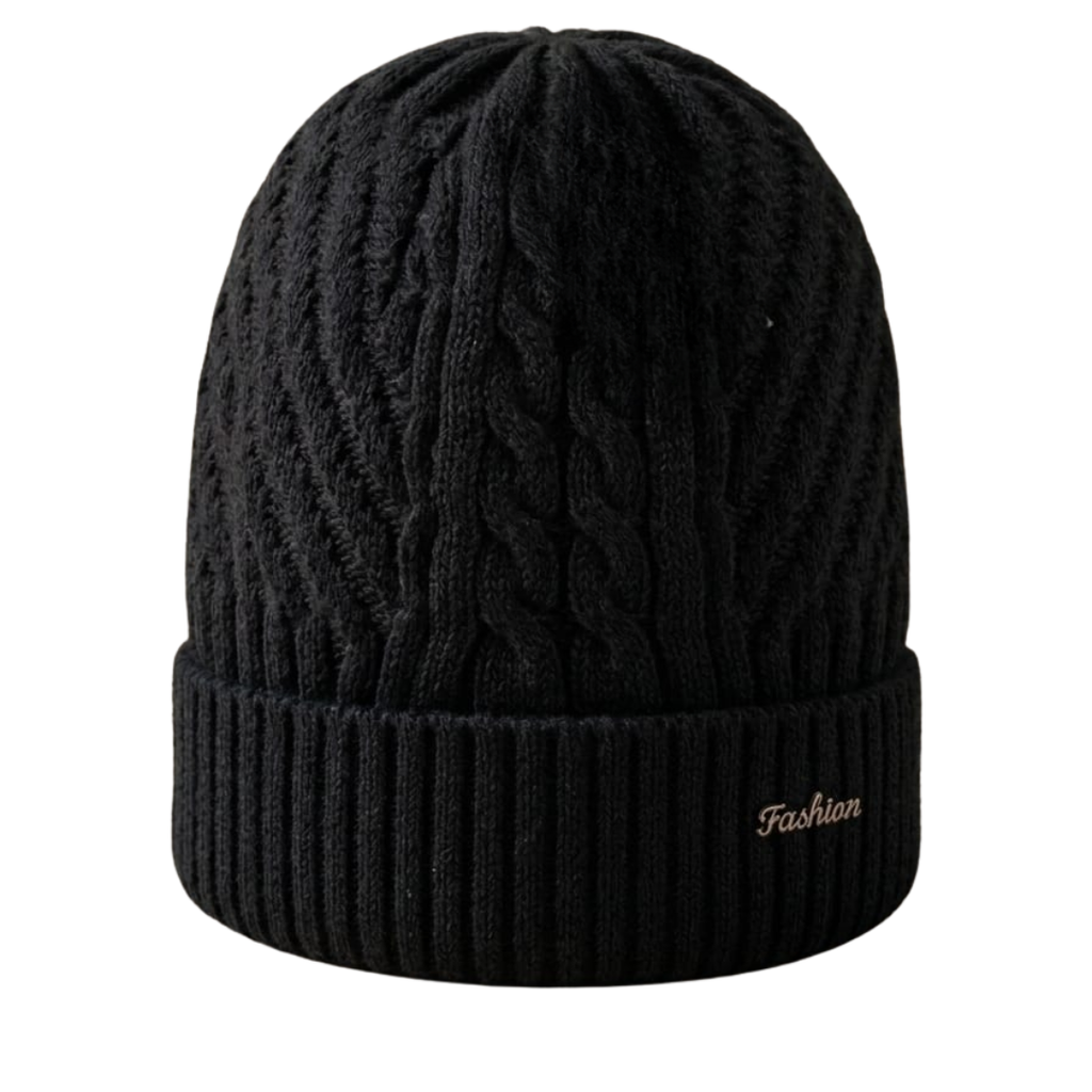 Gorro de Lana Trenzado "Fashion"