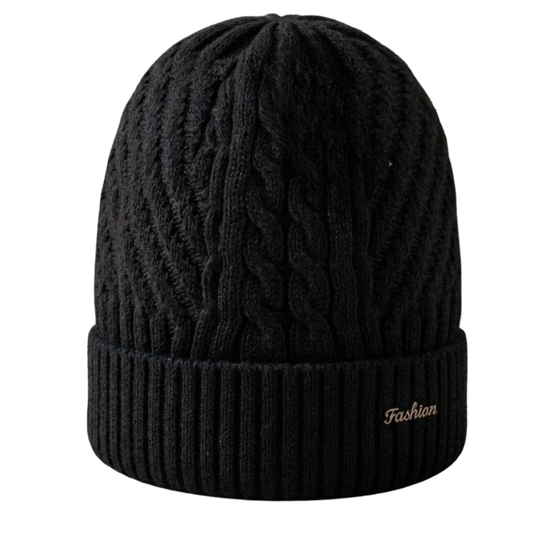 Gorro de Lana Trenzado "Fashion"