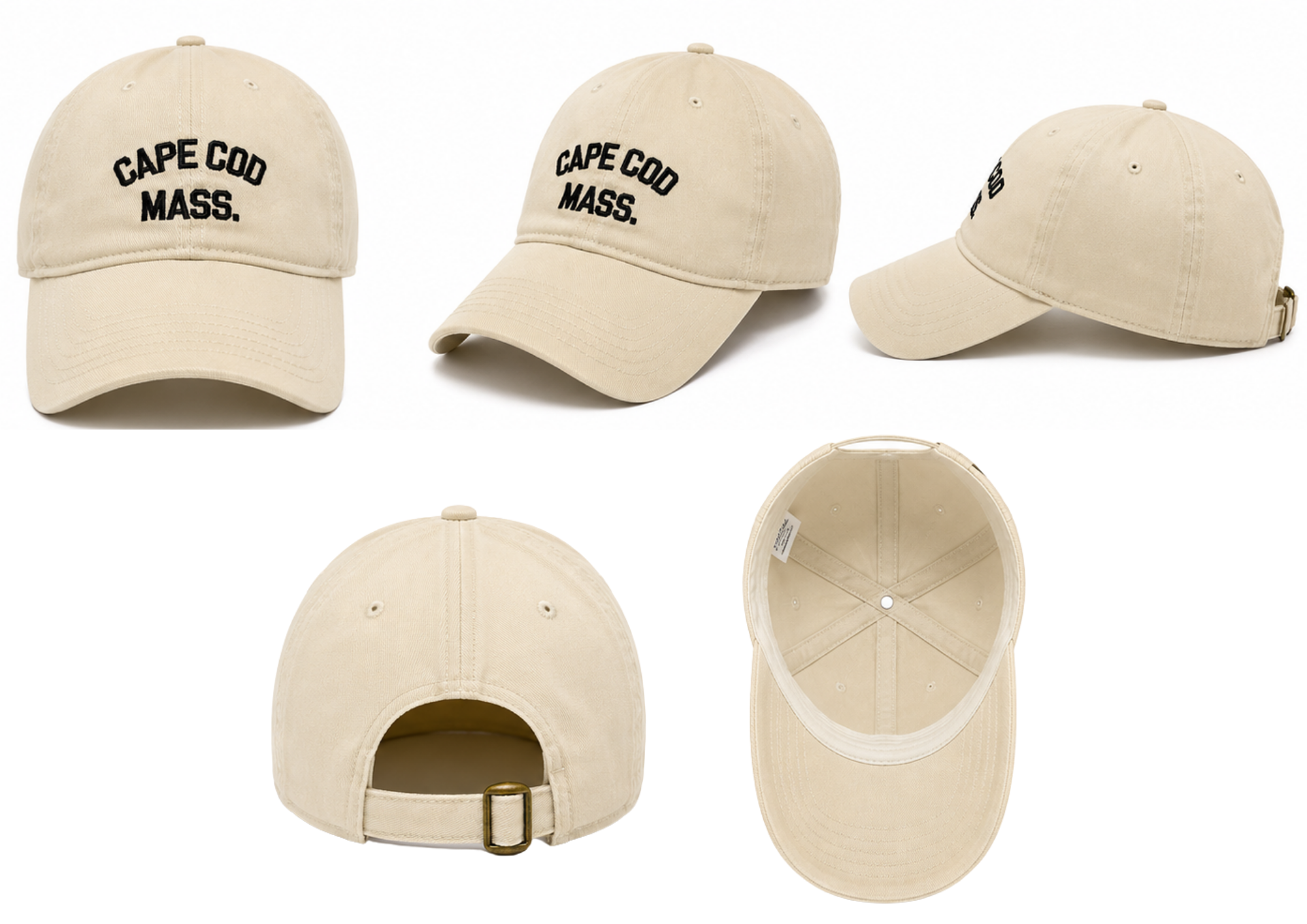 Visera Curva Bordada Unisex