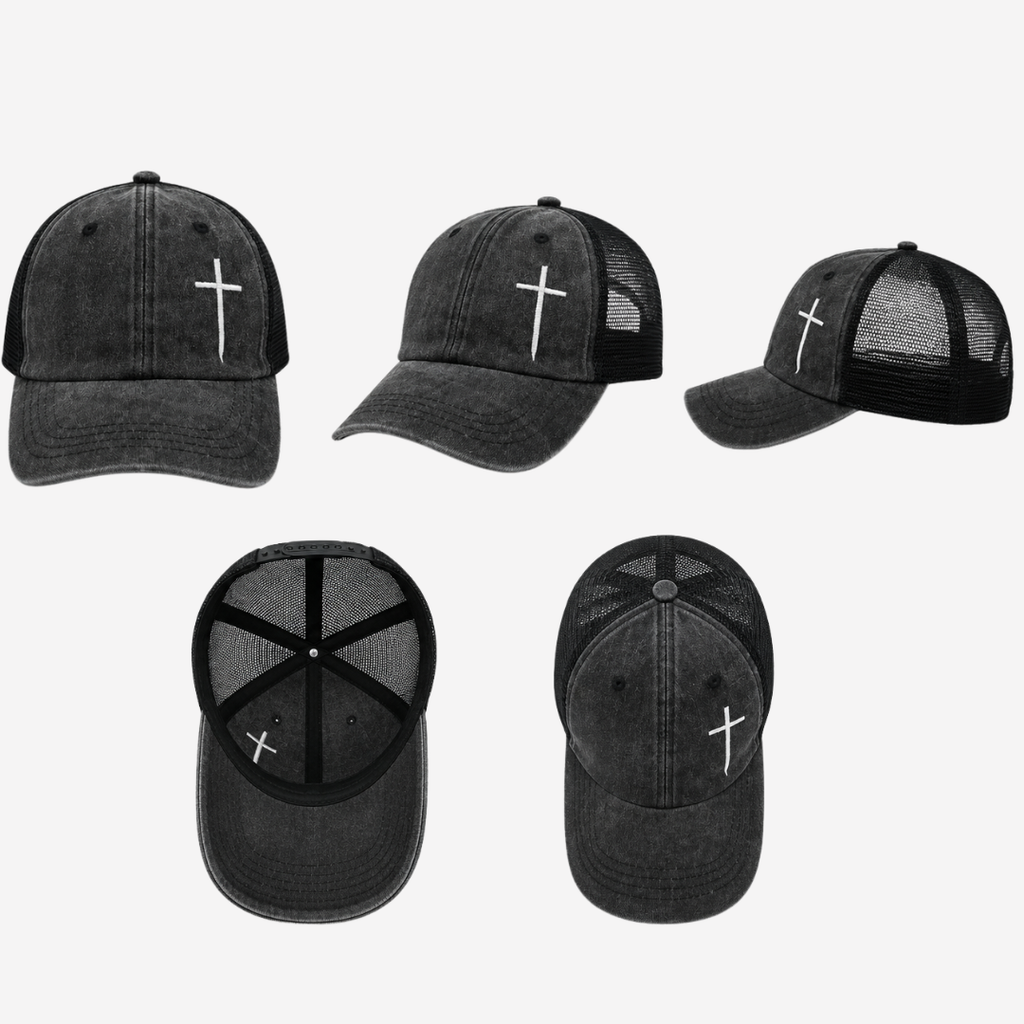 Visera Curva de Rejilla Cruz