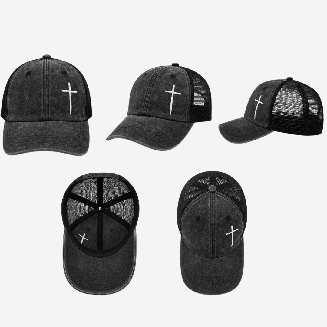 Visera Curva de Rejilla Cruz