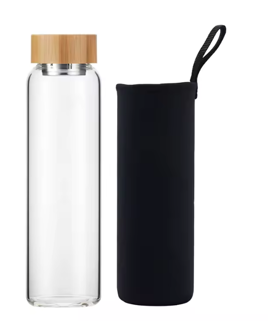 Botella de Vidrio Transparente 800 ml