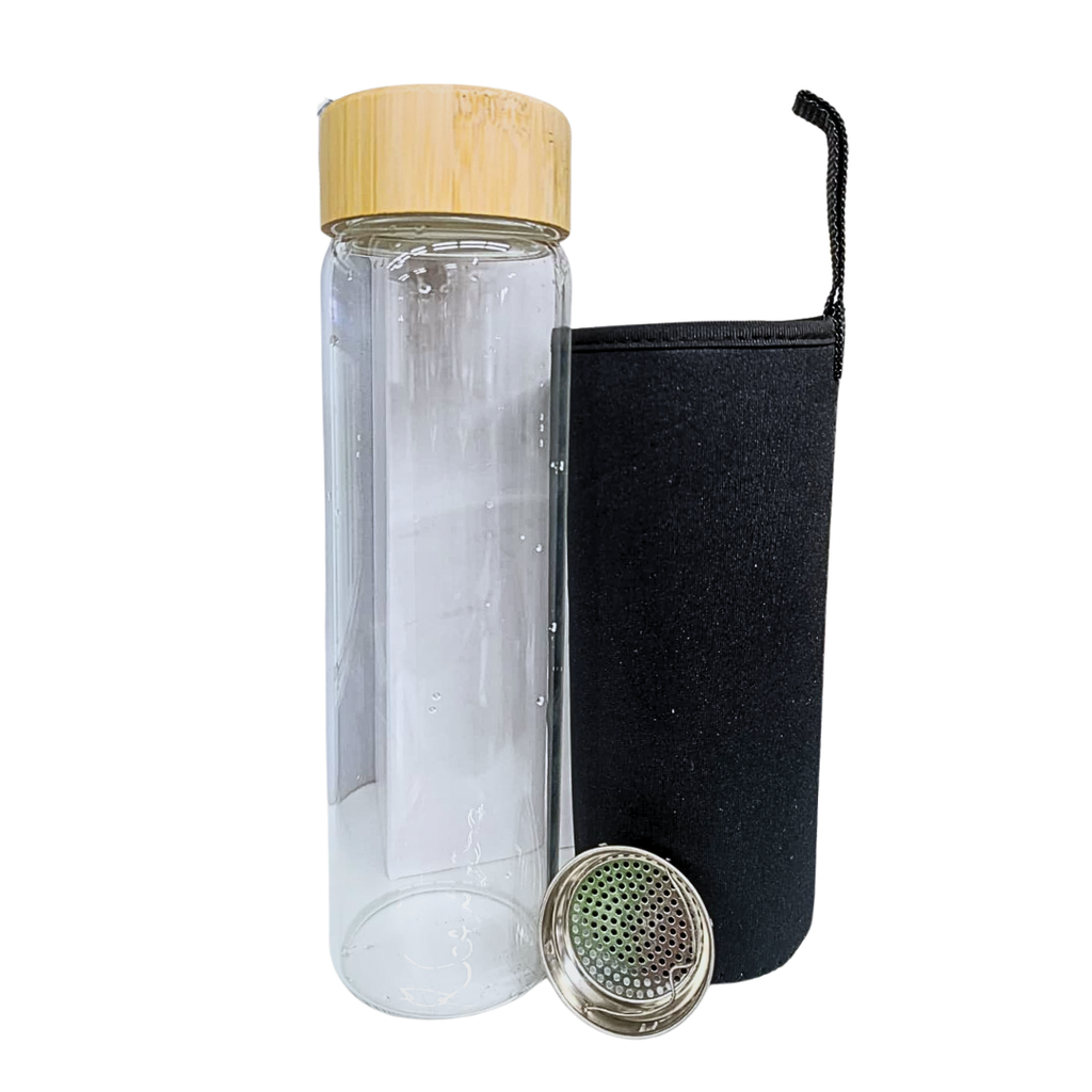 Botella de Vidrio Transparente 800 ml