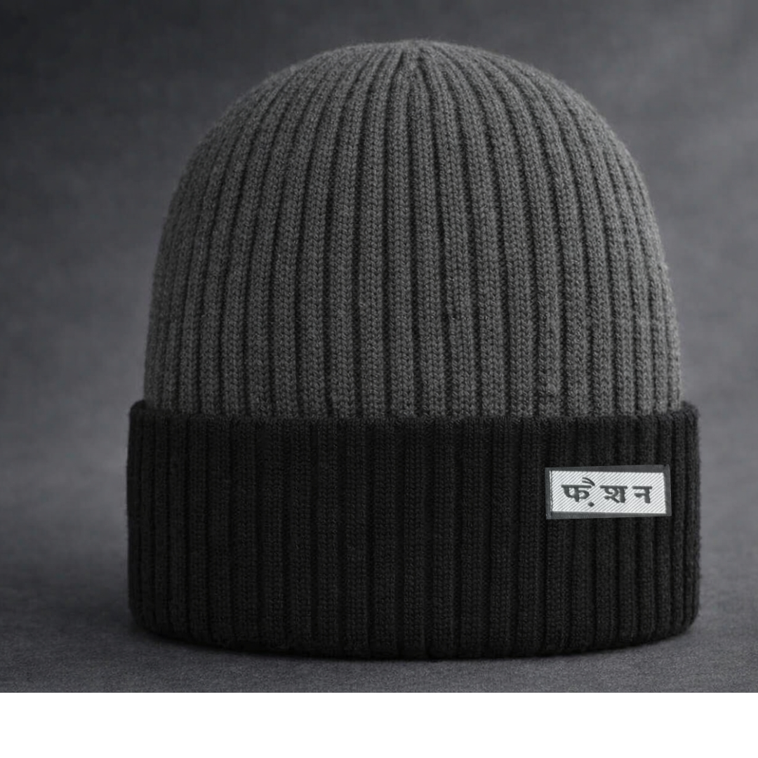 Gorro De Lana "फै श न"