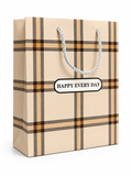 Pack 12 Bolsas Pequeñas de Regalo-Cuadrillé